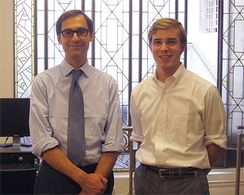 Colin with Eric Wrobley