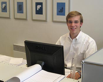 Colin at work